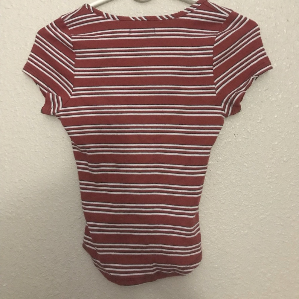 Short Sleeve Ribbed Top - Picture 2 of 2